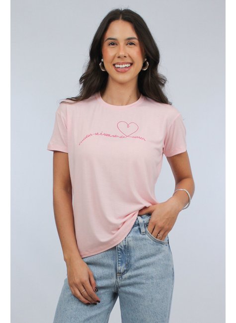 CAMISETA OUTUBRO ROSA COSH JEANS