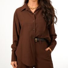 CAMISA CHLOE BOTÕES ALFAIATARIA -