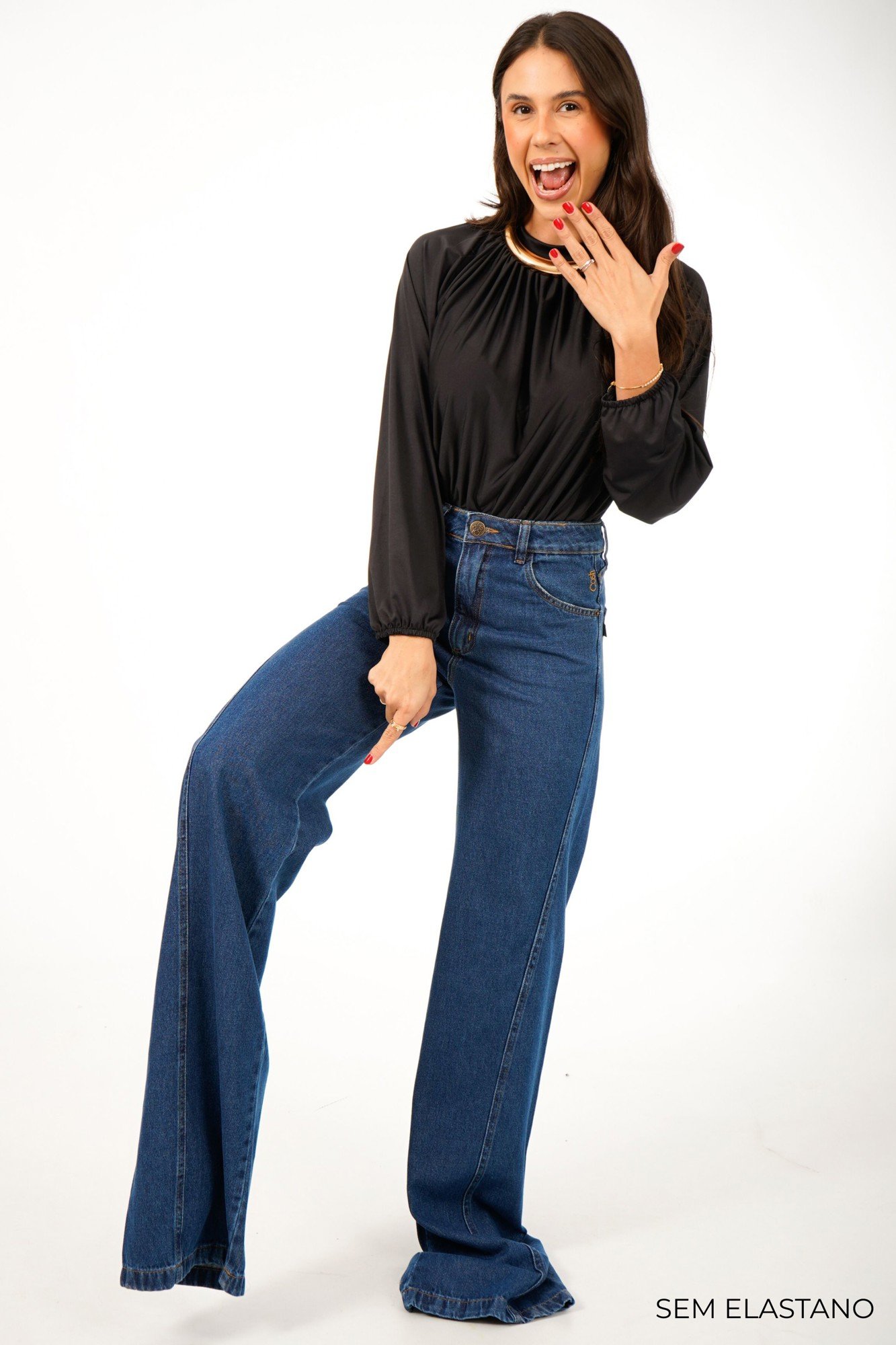 CALÇA F WIDE LONGA VITORIA